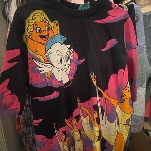 Colorful Cartoon Graphic Adult Shirt - Disney Hercules